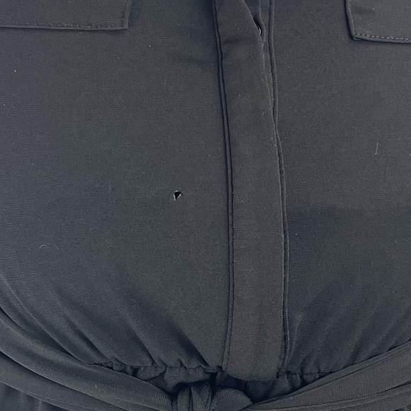 Torrid Long Sleeve Belted Romper, Size 00 - Picture 8 of 14